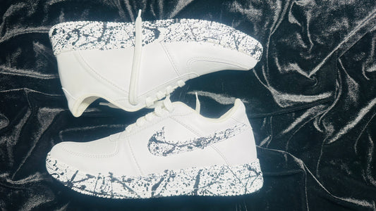 Black drop shoes